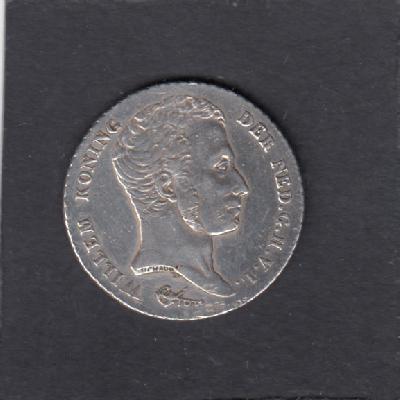 Beschrijving: 1 Gulden WILLEM I Scho. 617